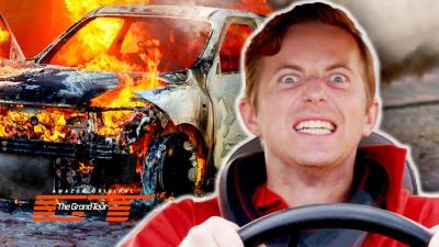 The Try Guys Crash Cars Into Each Other  Presented by The Grand Tour