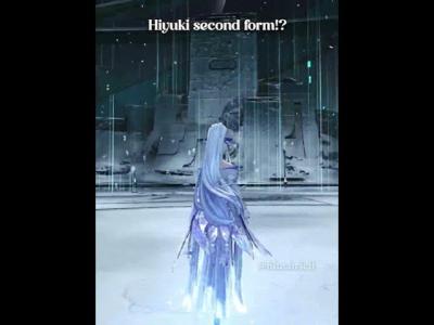 The way Hiyuki transform to her second form...  Wuthering Waves wutheringwaves