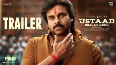 Ustaad Bhagat Singh Trailer  Pawan Kalyan  Harish Shankar  Sreeleela  Raashii Khanna