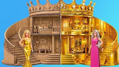 VIP ROOM GLOWUP Building Secret Barbie Rooms at Home Ultimate Room Ideas And Hacks