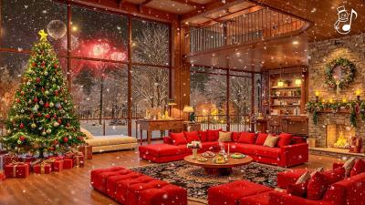 Warm Fireplace Ambience With Evenings of Calm Burning Logs Crackling Sounds for Pure Relaxation