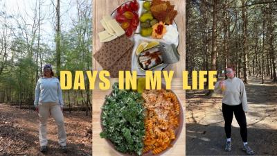 weekend VLOG healthy meals at home hiking authenticity heart to heart  mini Abercrombie haul
