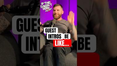 White Guy Intro vs Black Guest Intro 