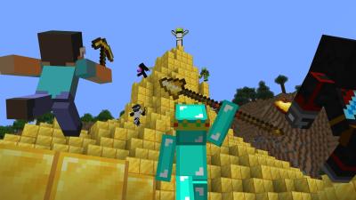1 Gold Block  1