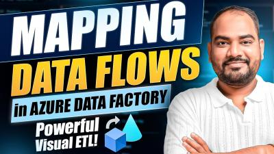 17. Azure Data Factory Mapping Data Flow Tutorial for Beginners In Telugu dataengineering