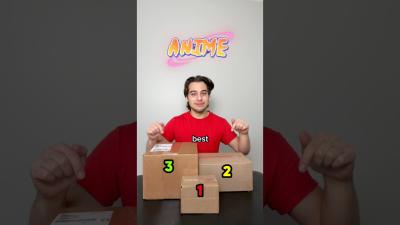 3 Levels of Anime Mystery Boxes
