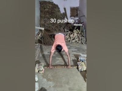 30 pushup desi workoutyoutubeshorts desihomegym motivation video sachinprajapati