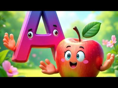 ABC phonics song A for Apple ABC song Nursery rhymes ABC little stars corner.