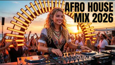 Afro House 2026 Sunset Chill Mix  Deep Melodic Vibes  Relaxing Beats