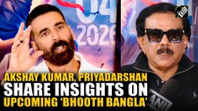 ANI Exclusive Interview with Akshay Kumar and Priyadarsan on their upcoming flim Bhooth Bangla
