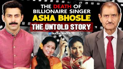 Asha Bhosles Hidden Life  Death Story Revealed  Nasir Adeeb  Full Podcast