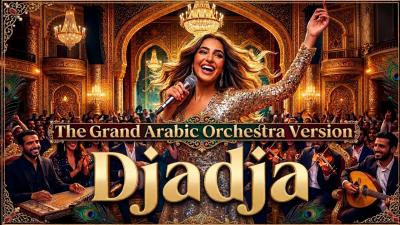 Aya Nakamura  Djadja  The Grand Arabic Orchestra Version  Tzahi Sound Live Ensemble