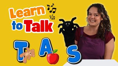 Baby Learning First Words  Phonics S A T  Learn to Talk with Songs  Surprises  Miss Katie