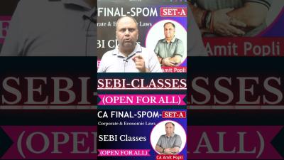 CA FinalCorporate  Economic LawsOpen For AllCA Amit Popli exam cafinal amitpopliofficial