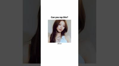 Can you rap this  Subscribe for more kpop babymonster viral