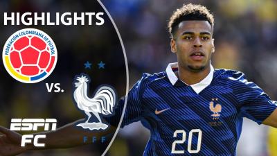 Colombia vs. France  Full Game Highlights  ESPN FC