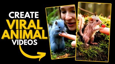 Create These Viral Animal Videos with AI Free Tutorial