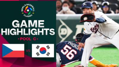 Czechia vs. Korea 2026 World Baseball Classic  Game Highlights