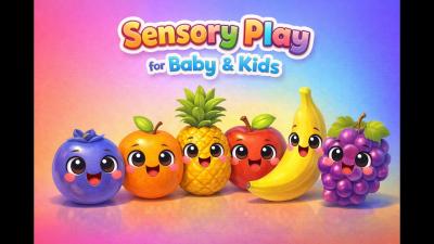 Dancing Fruit Baby Sensory Video Visual Stimulation Animation