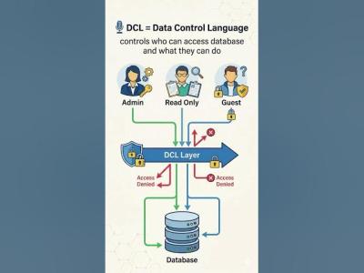 DCL in SQL Explained in 20 Seconds  GRANT  REVOKE  Database Security Basics