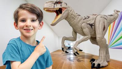 Dinosaurs for Kids  Learn Names  Facts with Magic Wand
