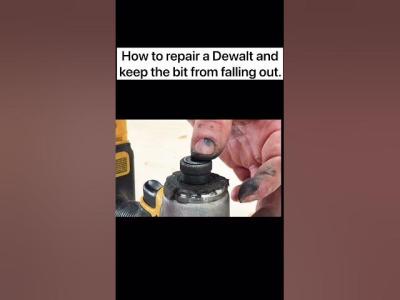 diy tools powertools howto tips dewalt repair bit broken tools construction bluecollar