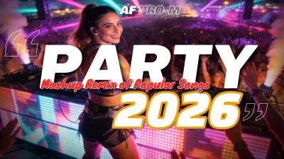 Dj Party Club Music Mix 2026  3 Best Remixes  Mashups of Popular Songs  Mixed by AF PRO