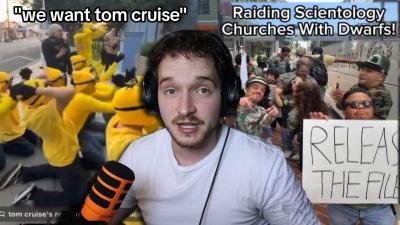 Dwarfs and Minions Raided Scientology