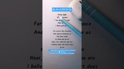 Easy English Karaoke  My Heart Will Go On  Sing  Learn English