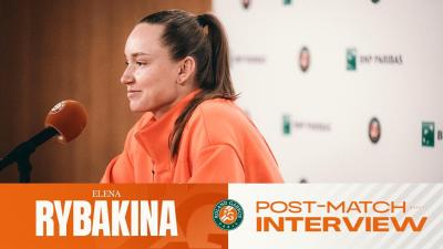 Elena Rybakina  Round 1 Press Conference  RolandGarros 2026