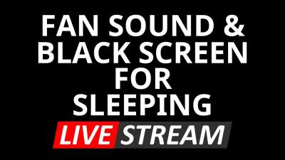 Fan White Noise Black Screen  Deep Sleep Baby Sleep  Insomnia Relief