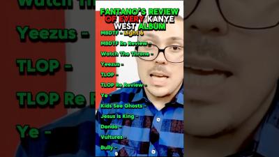 Fantanos Review Of Every Kanye West Album