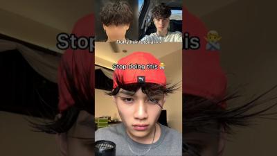 Fluffy hair tutorial part 2 hair haircut hairstyle haircare usa uk shorts trending fyp