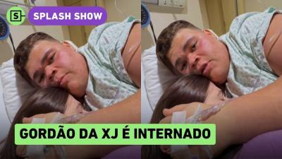 Gordão da XJ mostra apoio da noiva em meio à internação não dormiu direito
