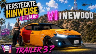 GTA 6 Trailer 3  Geheime Hinweise von Rockstar Games oder Wunschdenken