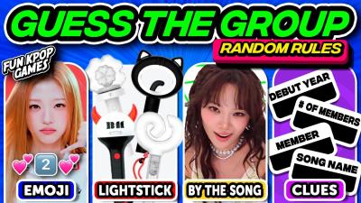   GUESS THE KPOP GROUP BY ONE RANDOM RULE  KPOP QUIZ  FUN KPOP GAMES 2026