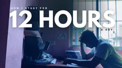 How I Study 12 Hours for CMACA Inter Without Burning Out