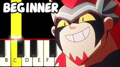 HYPERCHARGED  Brawl Stars  Fast and Slow Easy Piano Tutorial Melody only  Beginner