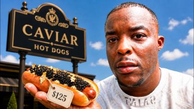 Investigating The Worlds Most Expensive Food  THE 125 HOTDOG