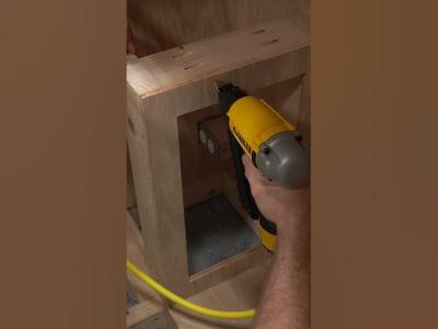 Invisible Door Technique for Custom Bars and Cabinets woodworking DIY technique