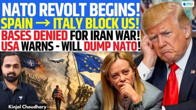Iran War Fear Triggers NATO Revolt Spain  Italy Block US Bases  Will TRUMP Dump EUROPE  Kinjal