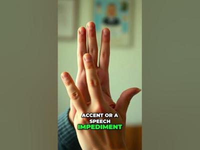 Is missing a finger in sign language an accent podcast interview funny