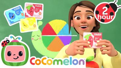 Learning Colors With Jello  Cocomelon Songs and Nursery Rhymes  School of Play