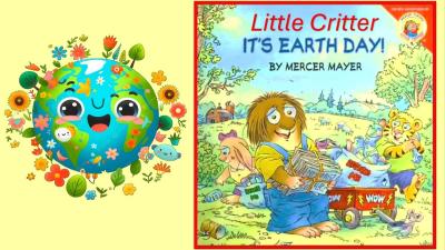 LITTLE CRITTER in ITS EARTH DAY childrens story book read aloud Spring Family Funny Polar Bears