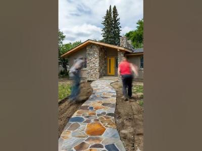 Luxury Front Yard Makeover Timelapse  Satisfying Home Renovation Transformation