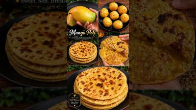 Mango Poli Summer Special Traditional Sweet आम क मठ रट recipe mango easyrecipes food