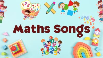Maths Songs For Kids  Counting 110 Shapes Tables 29  Fun Monster Song