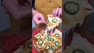 Mexican tortilla pizza recipe cooking food