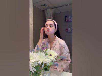 Night time self care routine. nightroutine skincare selfcare gurwm