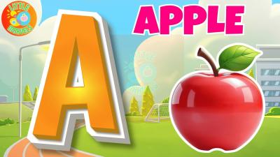    Nonstop Learning Videos for Toddlers and Kids  A is for Apple ABC Phonics Song  Number Song